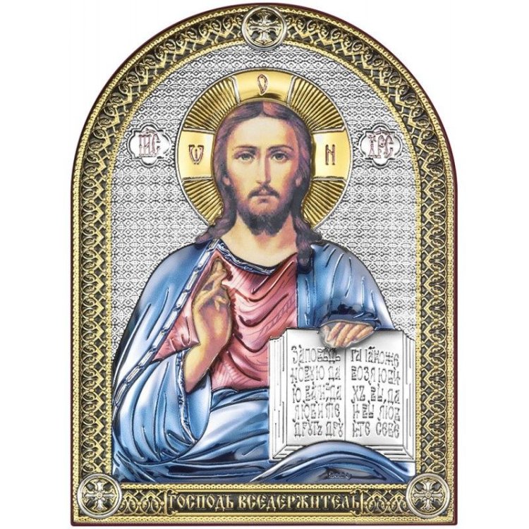 Икона Иисус Христос Спас Вседержитель, Размер: 13х17 см Beltrami 6393/3C