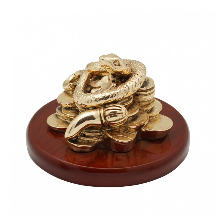 Статуэтка Золотая змея