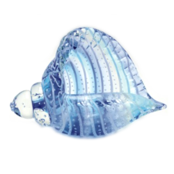 Статуэтка из Муранского стекла Голубая раковина