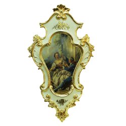 Панно коллекция Буше, кремовая рамка