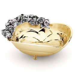 Блюдо Ischia золотое