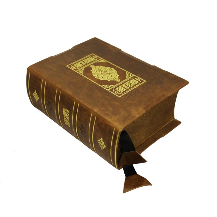 Книга кожаном переплете Маргарит - Иоанн Златоуст, репринтное издание BG4060R, фотография сбоку