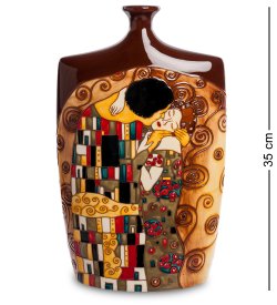 Ваза для цветов с узким горлышком Поцелуй