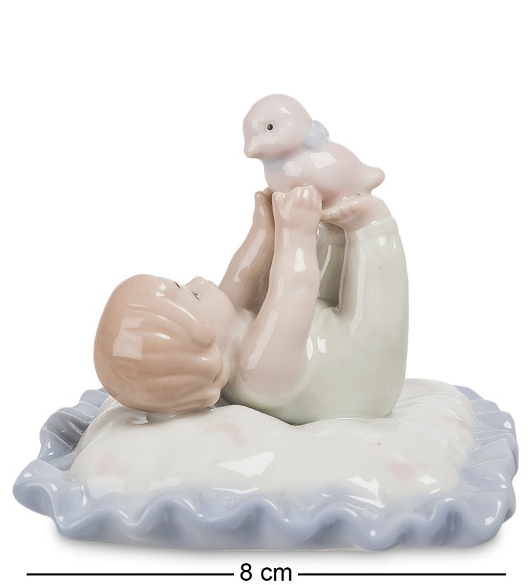 Фигурка из фарфора Утренняя зарядка Pavone JP-36/14