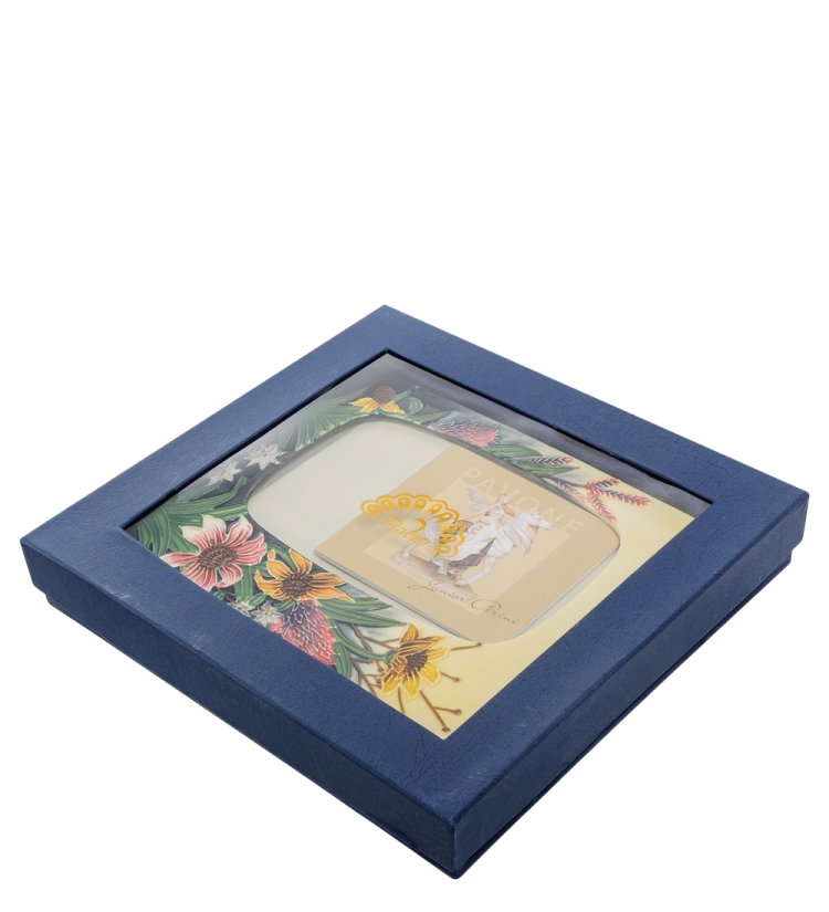 Фоторамка из фарфора Поляна цветов Pavone JP-95/20, фотография коробки