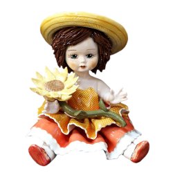 Статуэтка из фарфора Кукла-лето