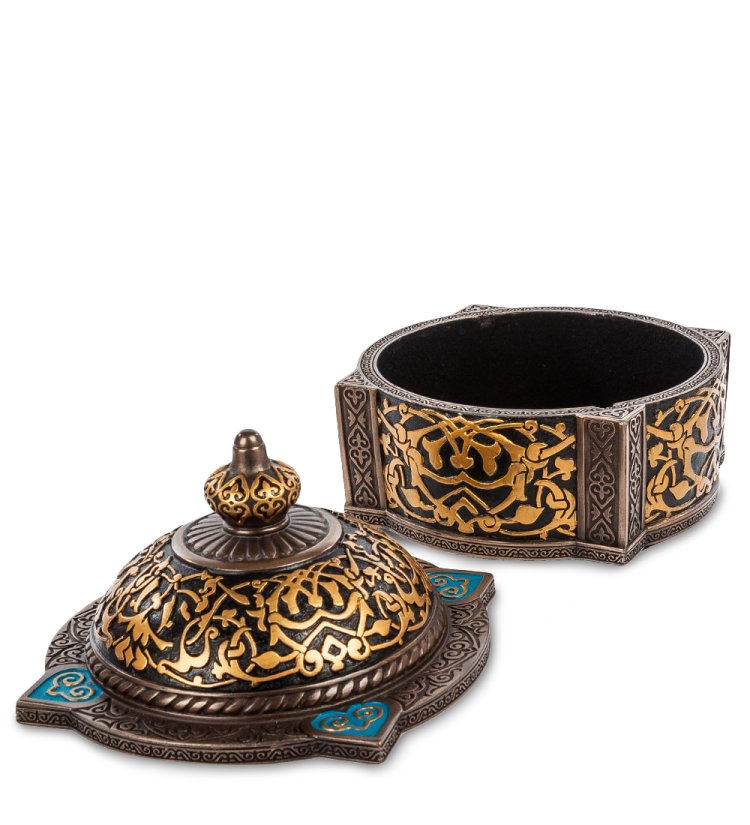 Шкатулка с орнаментом Арабеска Veronese WS-529, разборный вид