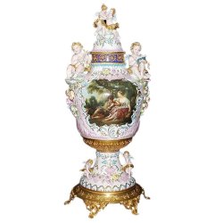 Напольная Ваза из фарфора Барокко