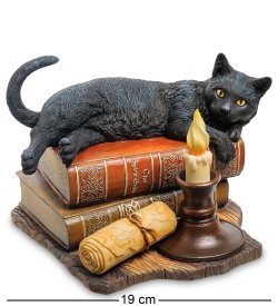 Статуэтка Кот на книгах