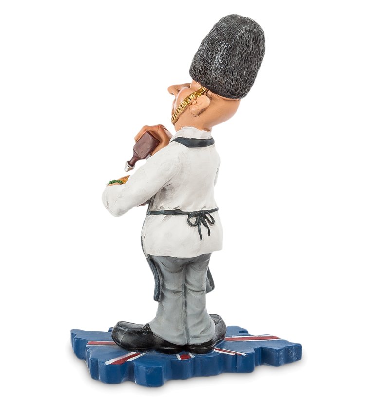 Фигурка Шеф-повар Англия The Comical World of Stratford RV-383, оборотная сторона