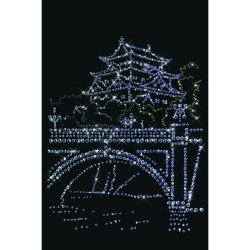 Картина Япония c кристаллами Swarovski