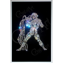 Картина Знак зодиака Водолей c кристаллами Swarovski