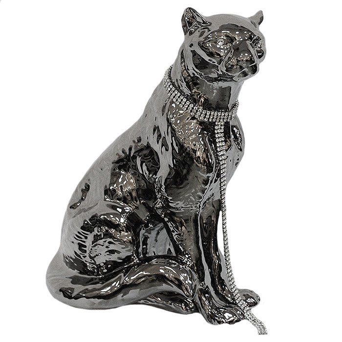 Статуэтка из керамики Барс