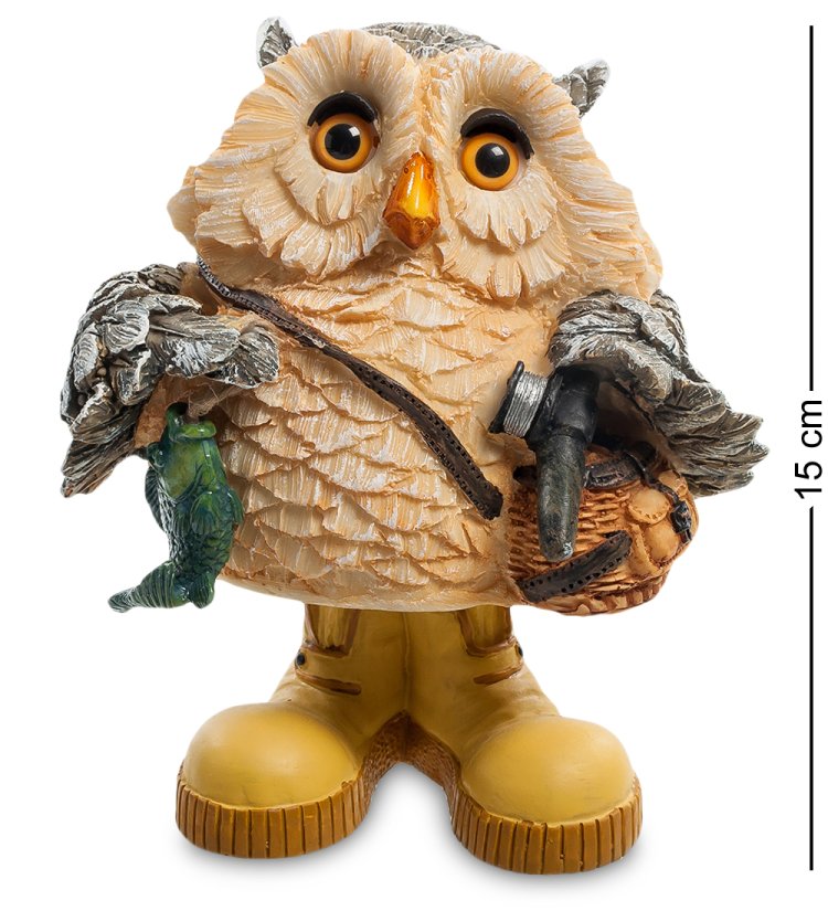 Фигурка Желтая Сова - Рыбак Sealmark OL-6405-XB