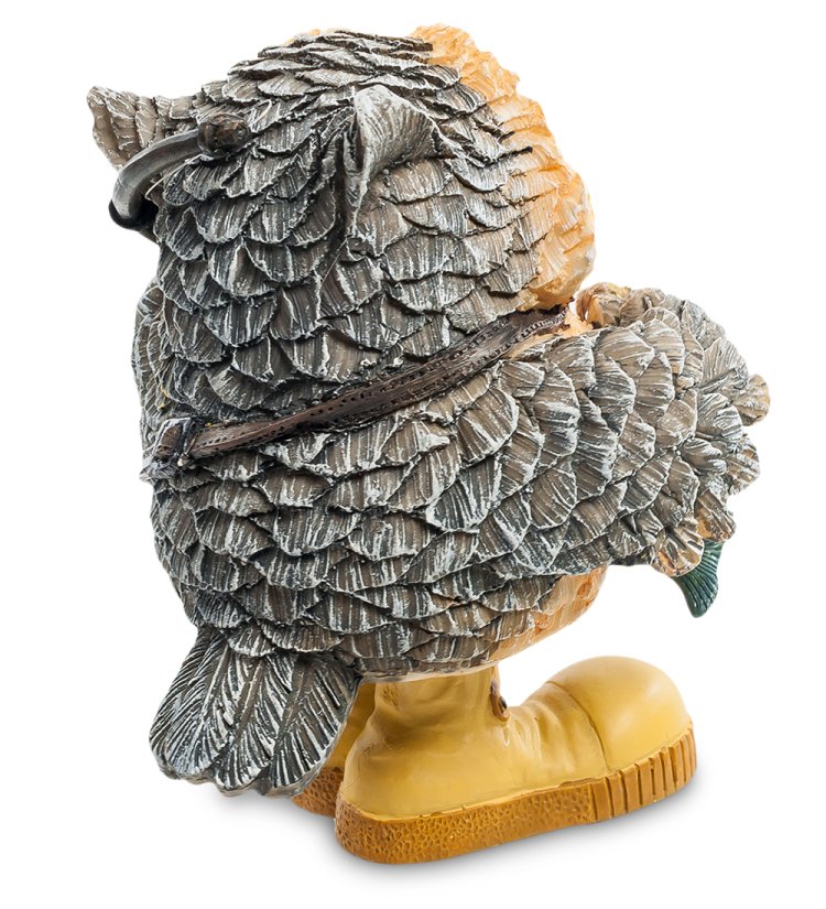 Фигурка Желтая Сова - Рыбак Sealmark OL-6405-XB, оборотная сторона