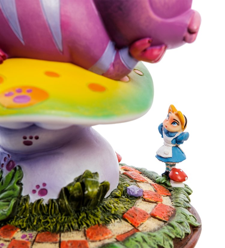 Статуэтка Улыбающийся Чеширский кот The World of Miss Mindy, увеличенный вид деталей