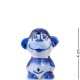 Маленькая Фигурка Обезьянка Муся Голубая гжель ГЛ-326 