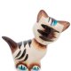 Фигурка Котенок по имени Гав Цветная гжель ГЛ-206, фотография со спины