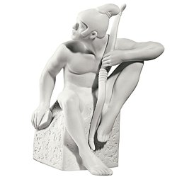 Фарфоровая статуэтка Стрелец (мужчина)