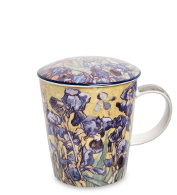Кружка из фарфора Поле Цветов
