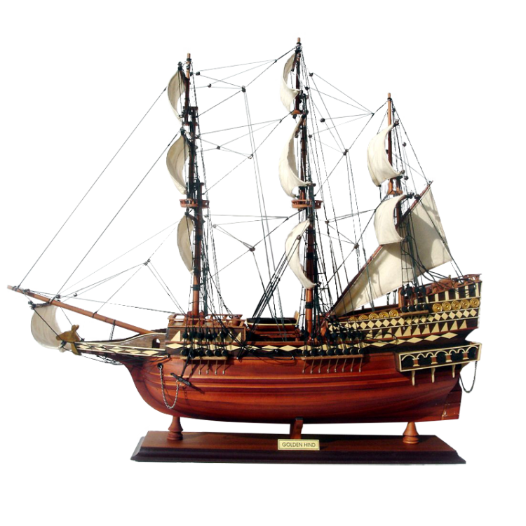 Модель парусного корабля Golden Hind, Англия, 79 см