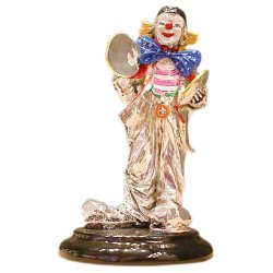 Статуэтка Клоун с тарелками