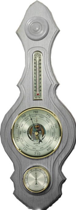 Погодная станция белая: Барометр, термометр и гигрометр