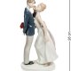Статуэтка из фарфора Молодожены Первый поцелуй Pavone JP-15/34