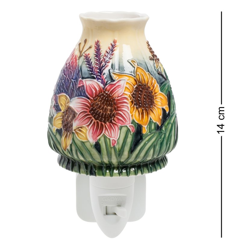 Ночной светильник из фарфора Колокольчик Pavone JP-18/18