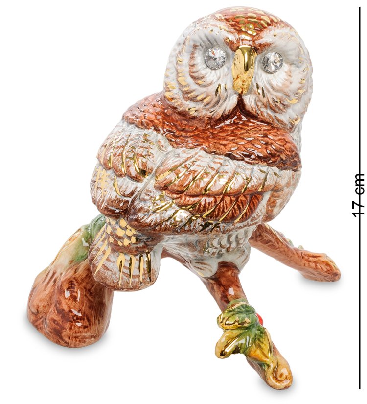 Статуэтка Сова на ветке Ahura SR1650/DDO