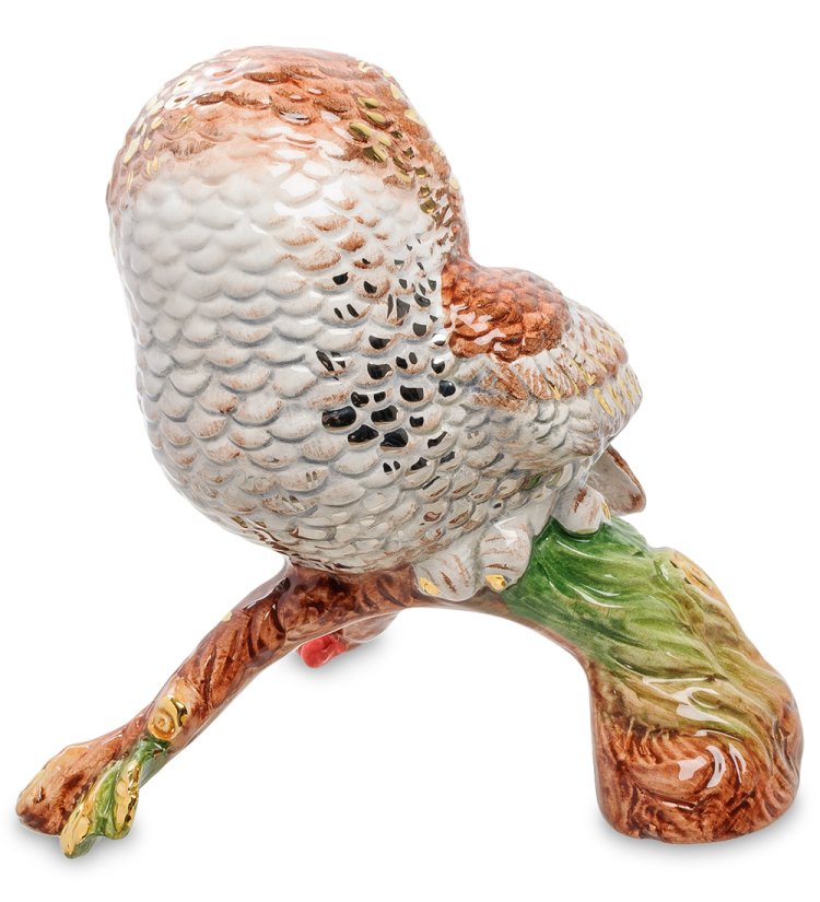 Статуэтка Сова на ветке Ahura SR1650/DDO, фотография со спины