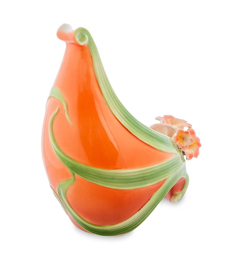 Подсвечник из фарфора Кливия Pavone FM-35/ 4, вид профиль