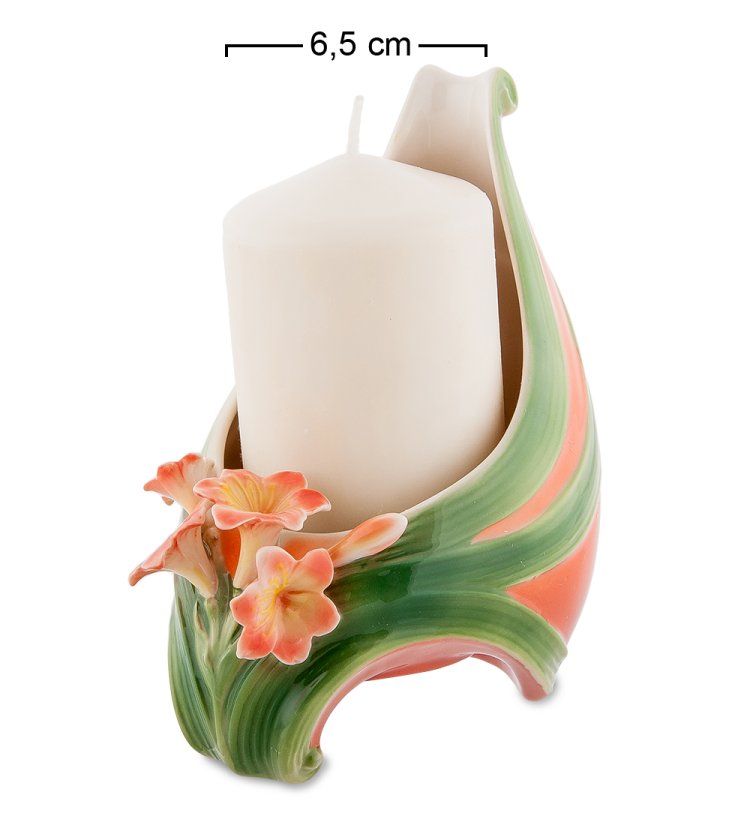 Подсвечник из фарфора Кливия Pavone FM-35/ 4, оборотная сторона