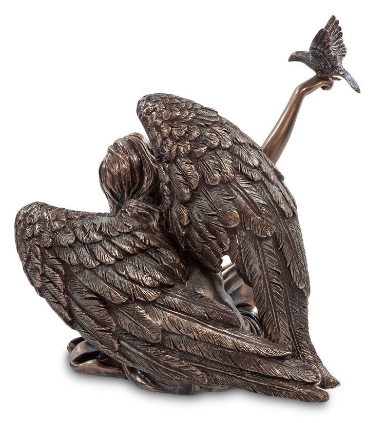 Статуэтка Ангел мира Veronese WS-168, оборотная сторона