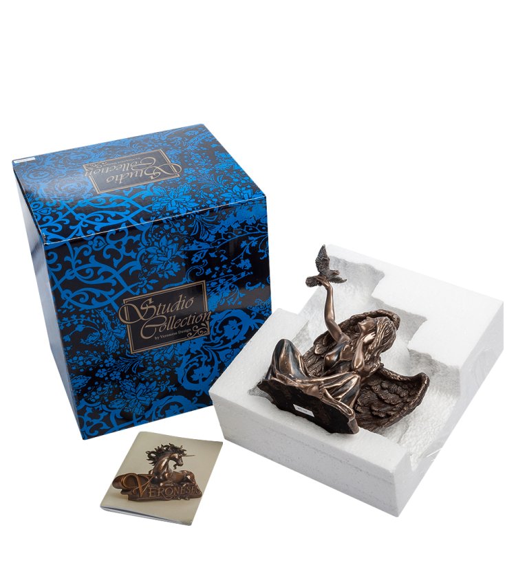 Статуэтка Ангел мира Veronese WS-168, упаковочный вид