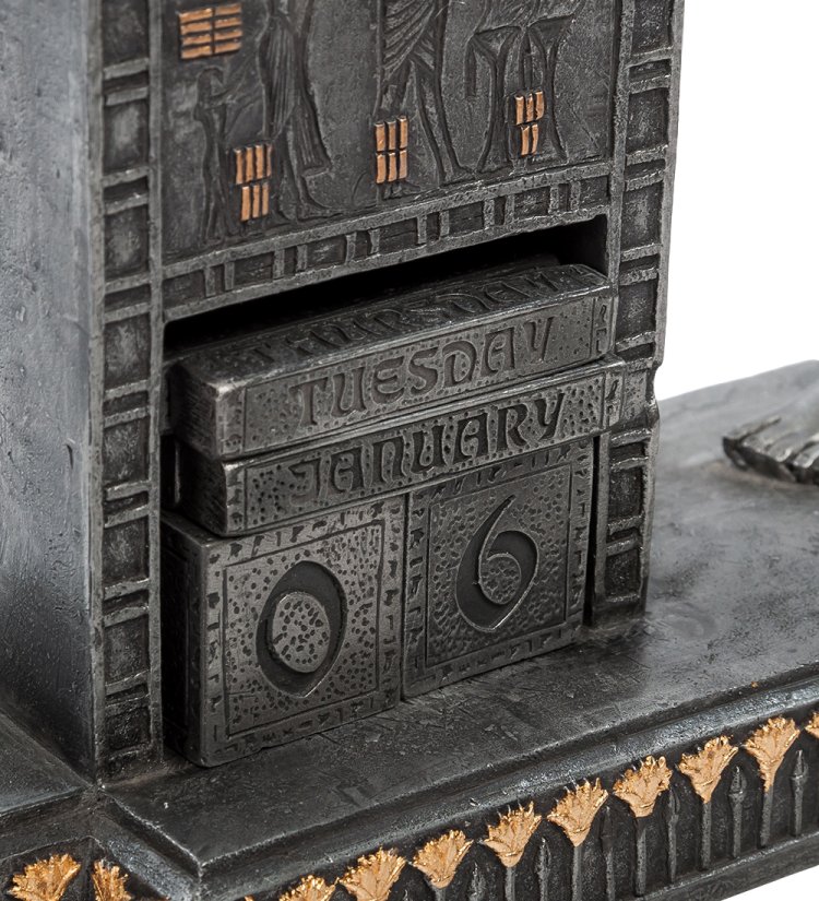 Часы Тот - Бог мудрости и знаний Veronese WS-488, увеличенный вид деталей