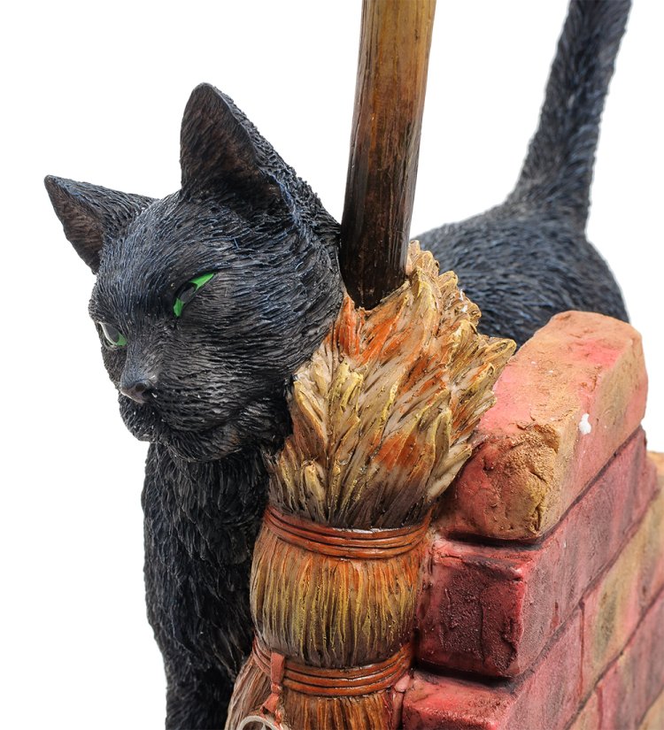Статуэтка Кот с метлой - Лиза Паркер Veronese WS-841, портретный вид