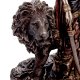 Статуэтка Богиня Дурга - Защитница Богов Veronese WS-543, увеличенный вид льва