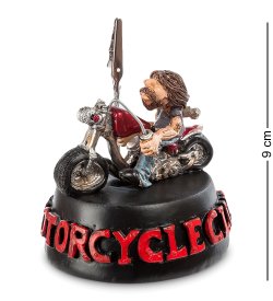 Держатель визиток Байкер на Мотоцикле