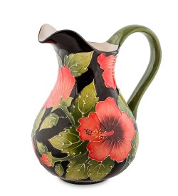 Кувшин из керамики Гибискус