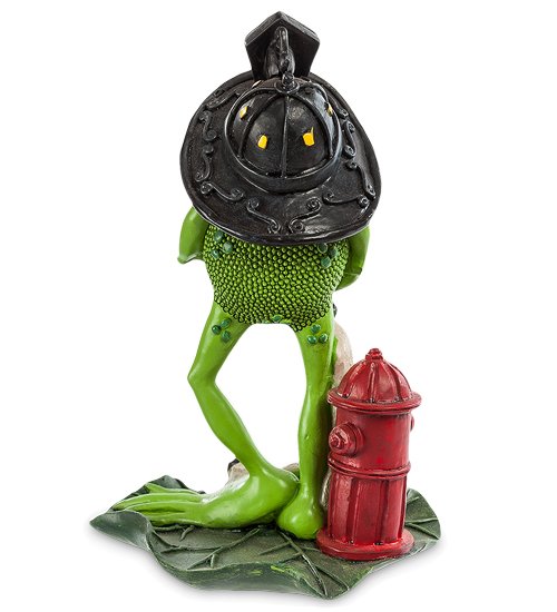 Фигурка Лягушка Пожарный The Comical World of Stratford RV-299, оборотная сторона