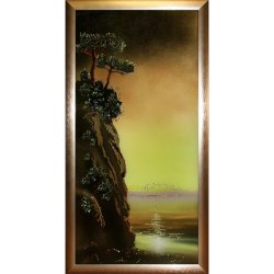 Картина Утес 2 c кристаллами Swarovski