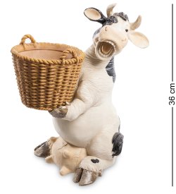 Кашпо Развесёлая Бурёнка