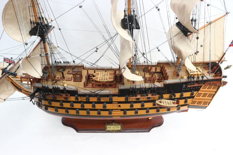 Модель корабля HMS Victory (Виктори) большой TS-0001-P-80, фотография 4