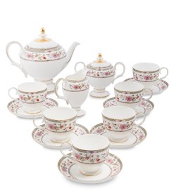Чайный сервиз на 6 персон из фарфора Милано-Мариттима