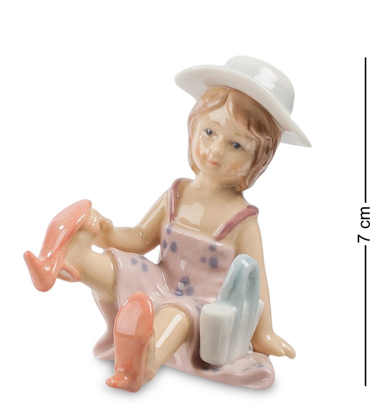 Керамическая фигурка Маленькая модница Pavone CMS-12/18