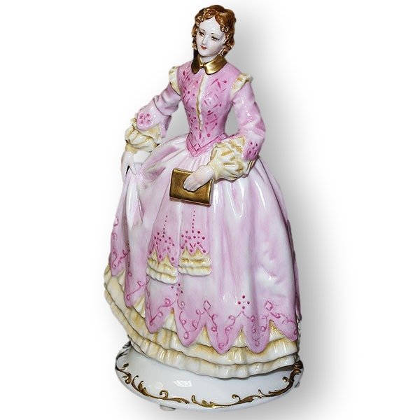 Статуэтка из фарфора Четыре сезона - осень