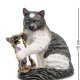 Статуэтка Кот с песочными часами - Лиза Паркер Veronese WS-842