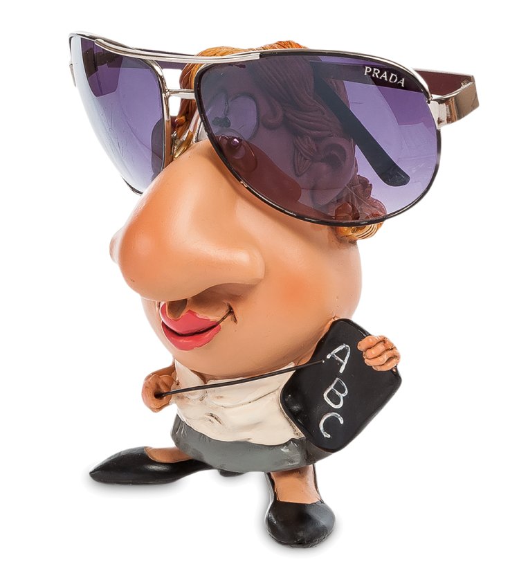 Подставка для очков Учитель The Comical World of Stratford RV-349, вид с очками