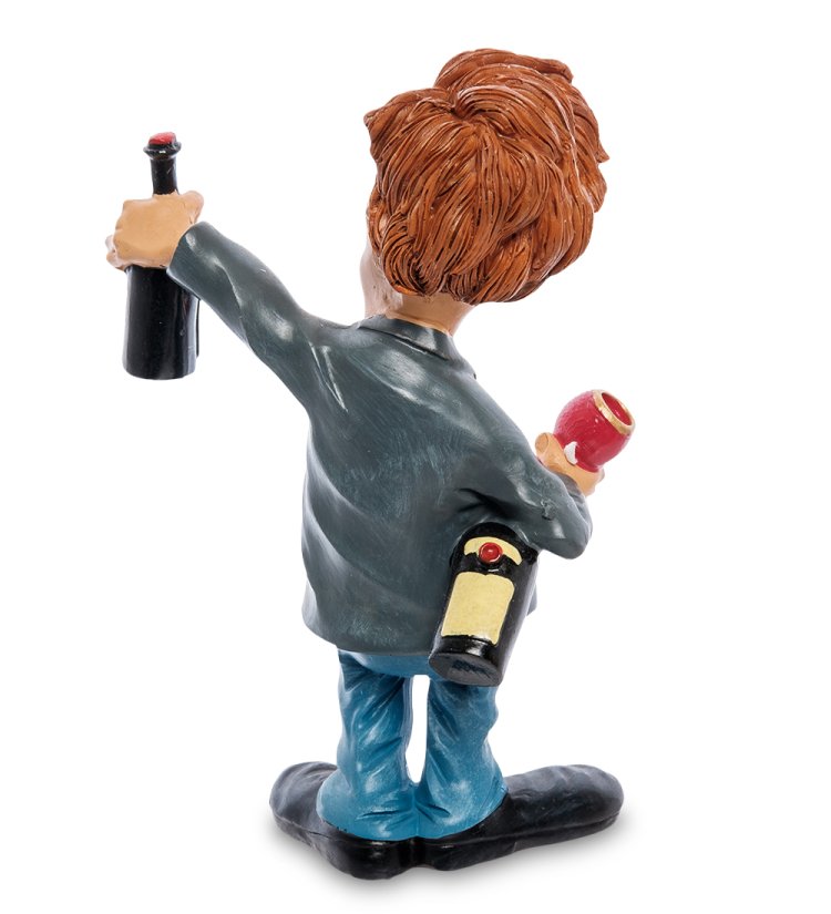 Статуэтка Тусовщик The Comical World of Stratford RV-652, оборотная сторона